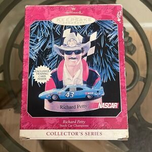 Hallmark Keepsake Richard‎ Petty NASCAR Stock Car Champions Ornament 1992